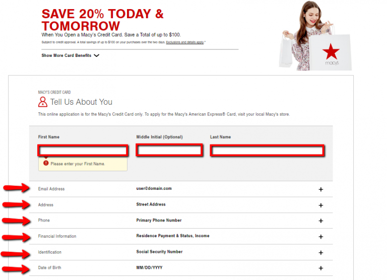 How to Apply to Macy's Credit Card CreditSpot
