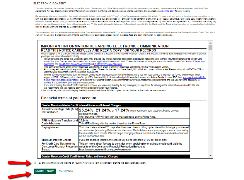 Gander Mountain Credit Card Payment Gander Mountain Credit Card 