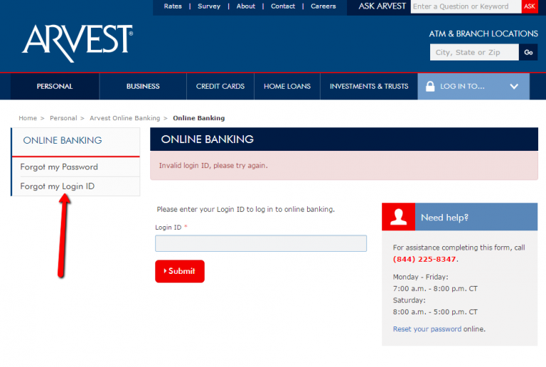Arvest Classic Mastercard Credit Card Login Make a Payment CreditSpot