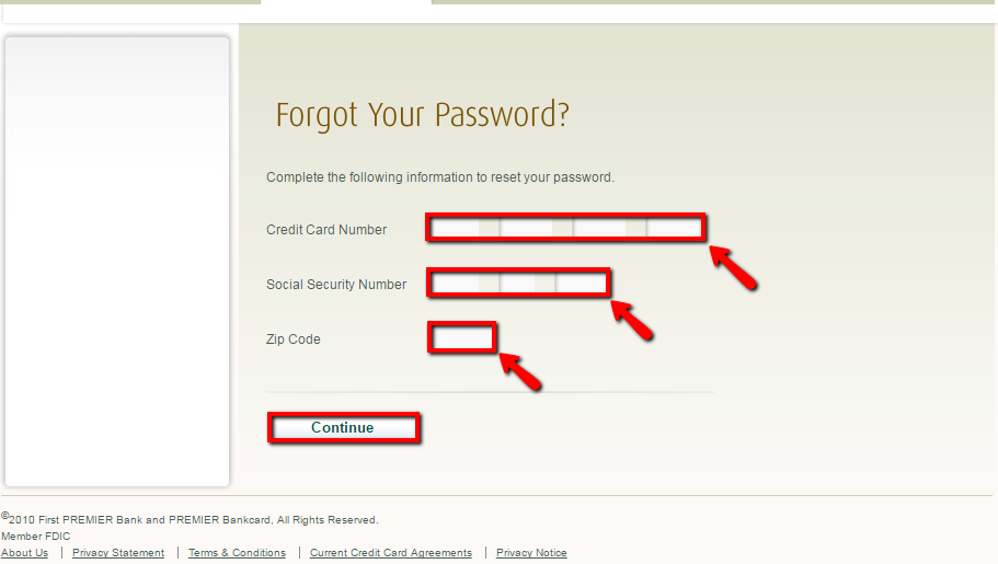 First Premier Credit Card Login Make a Payment CreditSpot