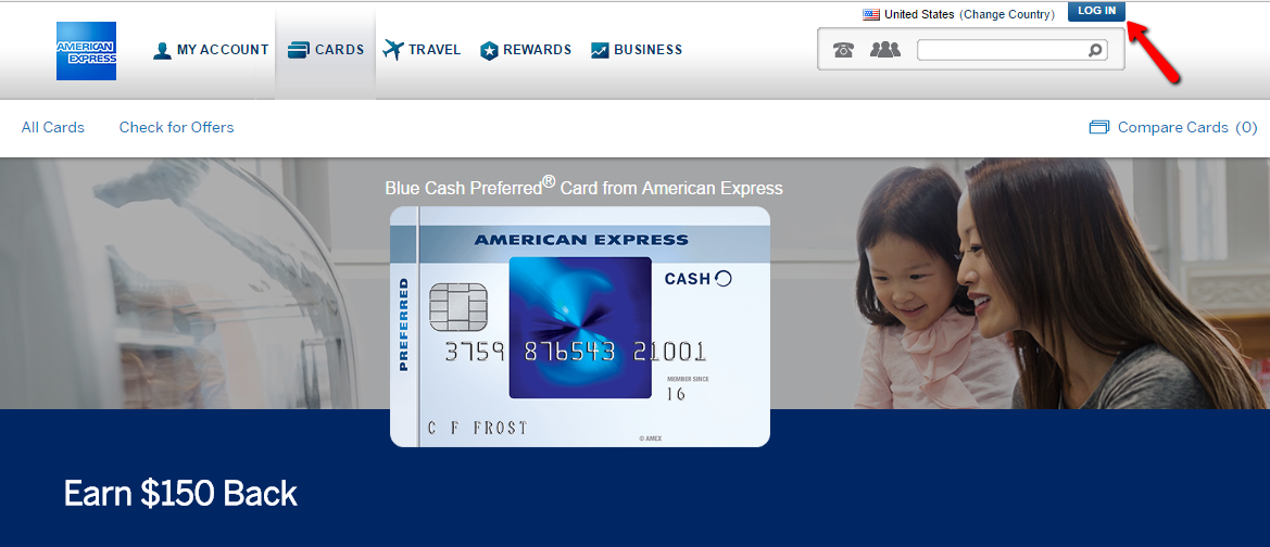 Amex Blue Cash Preferred Credit Card Login Make a Payment CreditSpot