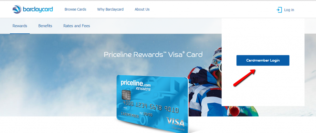 Priceline Rewards Credit Card Login Make A Payment CreditSpot