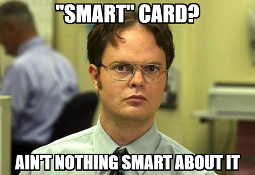 smart card meme
